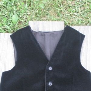 boys velvet vest children size 12